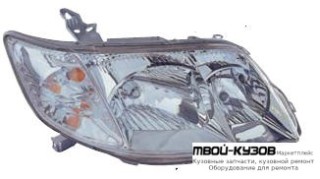 ФАРА ПРАВАЯ СТОРОНА (СЕДАН) LHD (DEPO) для Toyota COROLLA DE120 / ZE120 (2002-) СЕДАН / УНИВЕРСАЛ