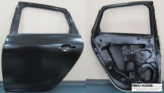 ДВЕРЬ ЗАДНИЙ ЛЕВАЯ СТОРОНА (СЕДАН) (ХЭТЧБЭК) (КИТАЙ) для Opel ASTRA J (2009-)