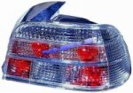 ФОНАРЬ ЗАДНИЙ НАРУЖНЫЙ (левая и правая стороны) прозрачный белый  - для BMW E39