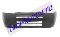 BERLINGO/PEU PARTNER 02-08 БАМПЕР ПЕРЕДНИЙ ЧЕРНЫЙ