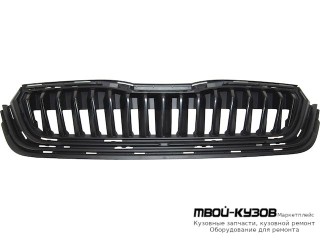 РЕШЕТКА РАДИАТОРА БЕЗ МОЛДИНГ (КИТАЙ) для Skoda RAPID (2020-)