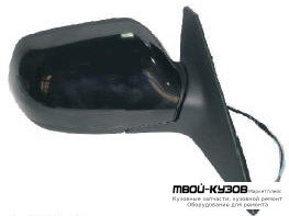 ЗЕРКАЛО ПРАВАЯ СТОРОНА ЭЛЕКТР С ПОДОГРЕВОМ (CONVEX) ГРУНТ (ТАЙВАНЬ) для Mazda 6 (2002-2007)