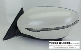 ЗЕРКАЛО ЛЕВАЯ СТОРОНА ЭЛЕКТР С УКАЗАТЕЛЬ ПОВОРОТА , АВТОСКЛАДЫВ , КАМЕРОЙ (КИТАЙ) для Nissan X-TRAIL (2015-)
