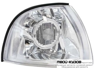 УКАЗ.ПОВОРОТА УГЛОВОЙ ПРАВАЯ СТОРОНА ТЮНИНГ ПРОЗРАЧНЫЙ ХРУСТАЛ ВНУТРИ ХРОМ (КИТАЙ) для Daewoo NEXIA (1995-)