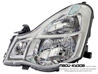 ФАРА ЛЕВАЯ СТОРОНА ПОД КОРРЕКТОР (DEPO) для Nissan ALMERA G15 (2013-)