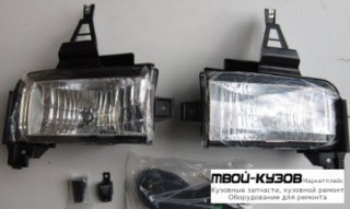 ФАРА ПРОТИВОТУМАННАЯ ЛЕВАЯ + ПРАВАЯ (КОМПЛЕКТ) С КРОНШТЕЙН ПРОВОДК , КНОПКОЙ для Toyota LANDCRUISER 200 (2008-2011)
