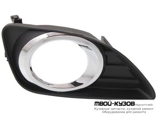 РЕШЕТКА БАМПЕРА ПЕРЕДНИЙ ПРАВАЯ СТОРОНА С ОТВЕРСТИЯМИ ПОД ПРОТИВОТУМАННЫЕ ФАРЫ (ТАЙВАНЬ) для Toyota CAMRY V40 (01.2006-)