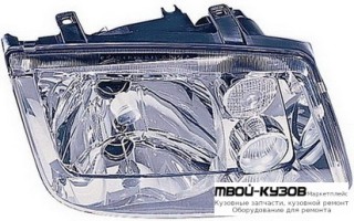 ФАРА ПРАВАЯ СТОРОНА БЕЗ ПРОТИВОТУМ ПОД КОРРЕКТОР (DEPO) для Volkswagen BORA (09.1998-)