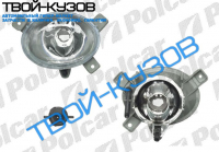 S60 00-04 ФАРА ПРОТИВОТУМАННАЯ ПРАВАЯ TYC
