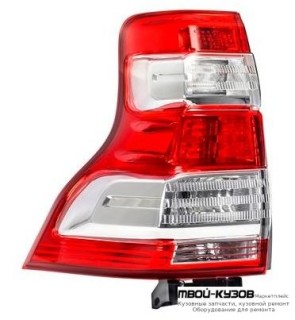 ФОНАРЬ ЗАДНИЙ ВНЕШНИЙ ЛЕВАЯ СТОРОНА , ДИОД (DEPO) для Toyota LANDCRUISER PRADO 150 (2009-2017)