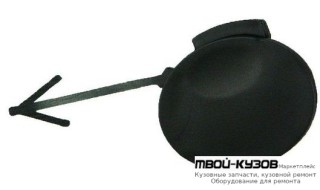 ЗАГЛУШКА БУКСИРОВ КРЮКА БАМПЕРА ПЕРЕД (ТАЙВАНЬ) для Opel CORSA (2006-)