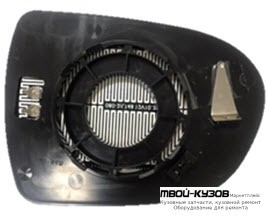 СТЕКЛО ЗЕРКАЛА ЛЕВАЯ СТОРОНА С ПОДОГРЕВОМ (CONVEX) (ТАЙВАНЬ) для Hyundai I40 (2011-)