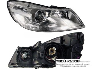 ФАРА ПРАВАЯ СТОРОНА ЛИНЗОВАННАЯ +/- КОРРЕКТОР (КИТАЙ) для Skoda OCTAVIA (2008-2012)