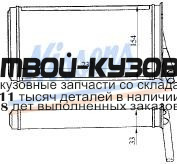 70221 - РАДИАТОР ОТОПИТЕЛЯ (NISSENS) Audi 80 B3 (1987-1994)