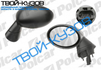 COOPER S 06.01-/CABRIO 07.04-07.07 - ЗЕРКАЛО R ЭЛЕКТРИКА+ ОБОГРЕВ