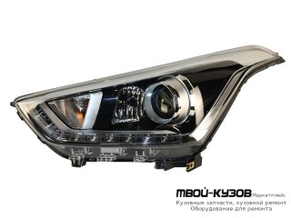 ФАРА ЛЕВАЯ СТОРОНА ЛИНЗОВАННАЯ ДИОД (КИТАЙ) для Hyundai CRETA (2016-)