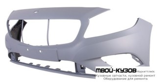 БАМПЕР ПЕРЕДНИЙ ГРУНТ (ТАЙВАНЬ) для Mercedes W176 A-CLASS (2012-)