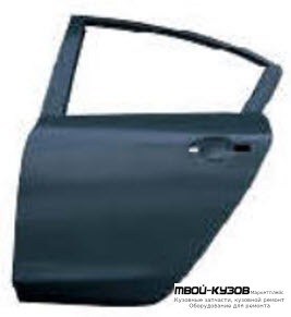 ДВЕРЬ ЗАДНИЙ ЛЕВАЯ СТОРОНА (СЕДАН) (КИТАЙ) для Mazda 3 (2009-)