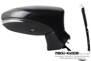 ЗЕРКАЛО ПРАВАЯ СТОРОНА ЭЛЕКТР С ПОДОГРЕВОМ , УКАЗАТЕЛЬ ПОВОРОТА , ПОДСВЕТ (ТАЙВАНЬ) для Lexus ES250 / 350 (2012-)