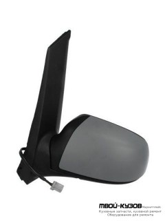 ЗЕРКАЛО ЛЕВАЯ СТОРОНА ЭЛЕКТР С ПОДОГРЕВОМ (CONVEX) ГРУНТ (ТАЙВАНЬ) для Ford FOCUS C-MAX (2003-)