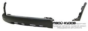БАМПЕР ПЕРЕДНИЙ НИЖН ТЕМНО-СЕРЫЙ (ТАЙВАНЬ) для KIA SORENTO (2009-2013)