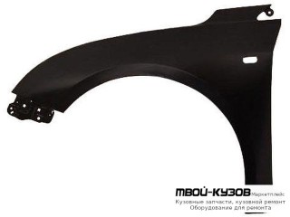 КРЫЛО ПЕРЕДНИЙ ЛЕВАЯ СТОРОНА С ОТВ ПОД ПОВТОРИТЕЛЬ (ТАЙВАНЬ) для Chevrolet CRUZE (2009-)