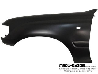 КРЫЛО ПЕРЕДНИЙ ЛЕВАЯ СТОРОНА С ОТВ ПОД ПОВТОРИТЕЛЬ (КИТАЙ) для Toyota LANDCRUISER 80 (01.1990 - 01.1998)