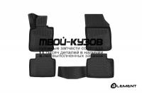 ELEMENT3D5018210k - 3D КОВРИКИ В САЛОН 4 ШТ. (Element) Volvo S90 / V90 (2016-2020) (2016-)