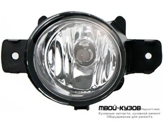 ФАРА ПРОТИВОТУМАННАЯ ЛЕВАЯ СТОРОНА (КИТАЙ) для Renault LAGUNA (09.2001-), Nissan ALMERA N16E (2002-), Nissan MICRA (2003-), Nissan PRIMERA P12 (2002-), Nissan QASHQAI (2007-), Nissan TEANA (2008-2013)