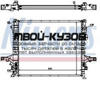 65613A - РАДИАТОР ОХЛАЖДЕНИЯ (NISSENS) Volvo XC90 (2003-)
