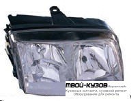 ФАРА ЛЕВАЯ СТОРОНА ПОД КОРРЕКТОР (DEPO) для Volkswagen POLO (09.1999 - 07.2001)