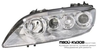 ФАРА ЛЕВАЯ СТОРОНА БЕЗ ПРОТИВОТУМ С КОРРЕКТОР (DEPO) для Mazda 6 (2002-2007)