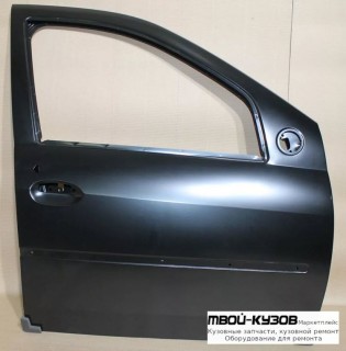 ДВЕРЬ ПЕРЕДНИЙ ПРАВАЯ СТОРОНА С ОТВ ПОД МОЛДИНГ (КИТАЙ) для Renault LOGAN (2005-2014)