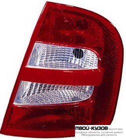 ФОНАРЬ ЗАДНИЙ ВНЕШНИЙ ПРАВАЯ СТОРОНА (ХЭТЧБЭК) (DEPO) для Skoda FABIA (01.2000 - 2006)