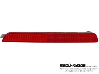 ФОНАРЬ-КАТАФОТ ПРАВАЯ СТОРОНА В ЗАДНИЙ БАМПЕР (РОССИЯ) для Mazda 6 (2008-2012)