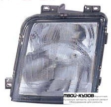 ФАРА ЛЕВАЯ СТОРОНА БЕЗ П/ПРОТИВОТУМ (DEPO) для Volkswagen LT (1997-2006)