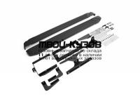 F173ALB.3202.1 - ПОРОГИ-ПОДНОЖКИ (КОМПЛЕКТ) Black (RIVAL) Lexus NX (2014-2017)