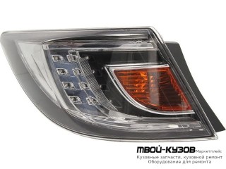 ФОНАРЬ ЗАДНИЙ ВНЕШНИЙ ЛЕВАЯ СТОРОНА ДИОД ХРОМ (КИТАЙ) для Mazda 6 (2008-2012)