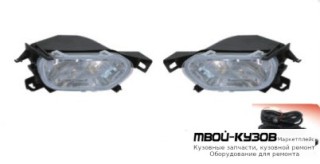ФАРА ПРОТИВОТУМАННАЯ ЛЕВАЯ + ПРАВАЯ (КОМПЛЕКТ) С ПРОВОДК , КНОПКОЙ (КИТАЙ) для Honda CRV (2002-2005)