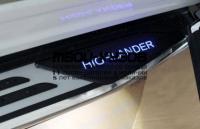 TYHIG12-4A0-N - ПОРОГИ-ПОДНОЖКИ (КОМПЛЕКТ) (ТАЙВАНЬ) Toyota Highlander (2012-)