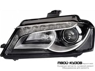 ФАРА ЛЕВАЯ СТОРОНА С КОРРЕКТОР (КСЕНОН) (DEPO) для Audi A3 (2008-2011)