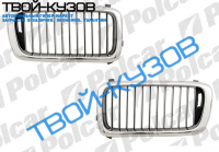 E38 0694-0998 РЕШЕТКА C ХРОМОМ  правая сторона