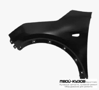 КРЫЛО ПЕРЕДНИЙ ЛЕВАЯ СТОРОНА С ОТВ ПОД ПОВТОРИТЕЛЬ (КИТАЙ) для Hyundai CRETA (2016-)