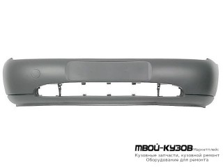 БАМПЕР ПЕРЕДНИЙ ГРУНТ (ТАЙВАНЬ) для Ford FIESTA (09.1996 - 08.1999)