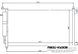 MICRA {NOTE 06-/ TIIDA 07-/JUKE 11-/SENTRA 14-} КОНДЕНСАТОР КОНДИЦИОНЕРА С ОСУШИТ. (см.каталог) для Nissan JUKE (2011-), Nissan MICRA (2003-), Nissan NOTE (01.2006-) E11E, Nissan SENTRA (2014-), Nissan TIIDA (2007-)