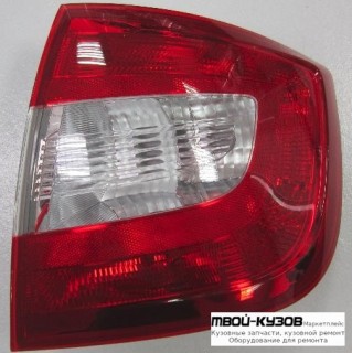 ФОНАРЬ ЗАДНИЙ ВНЕШНИЙ ПРАВАЯ СТОРОНА (DEPO) для Skoda RAPID (2014-)