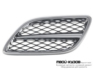 РЕШЕТКА РАДИАТОРА ПРАВАЯ СТОРОНА ХРОМ-ЧЁРНЫЙ (ТАЙВАНЬ) для Nissan PRIMERA P11 (06.1999 - 03.2002)