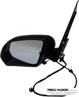 ЗЕРКАЛО ЛЕВАЯ СТОРОНА ЭЛЕКТР С ПОДОГРЕВОМ ЧЁРНЫЙ 5 КОНТ (ASPHERICAL) (КИТАЙ) для Mercedes VITO (2003-)