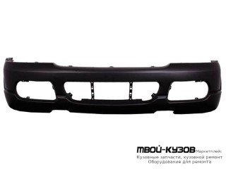 БАМПЕР ПЕРЕДНИЙ БЕЗ ОТВЕРСТИЙ ПОД ПРОТИВОТУМАННЫЕ ФАРЫ ГРУНТ (ТАЙВАНЬ) для Ford EXPLORER (2002-2005) (2006-2010)