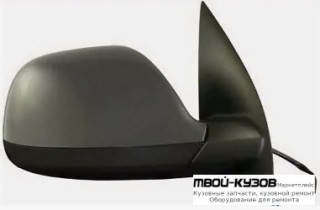ЗЕРКАЛО ПРАВАЯ СТОРОНА ЭЛЕКТР С ПОДОГРЕВОМ ЧЁРНЫЙ (CONVEX) (ТАЙВАНЬ) для Volkswagen AMAROK (2010-)